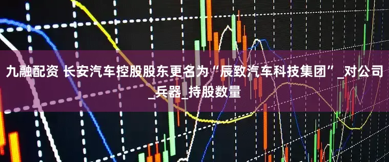 九融配资 长安汽车控股股东更名为“辰致汽车科技集团”_对公司_兵器_持股数量