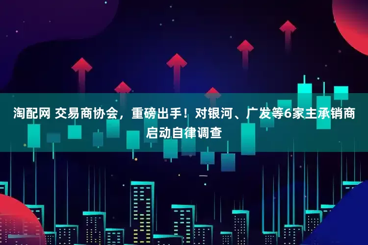 淘配网 交易商协会，重磅出手！对银河、广发等6家主承销商启动自律调查